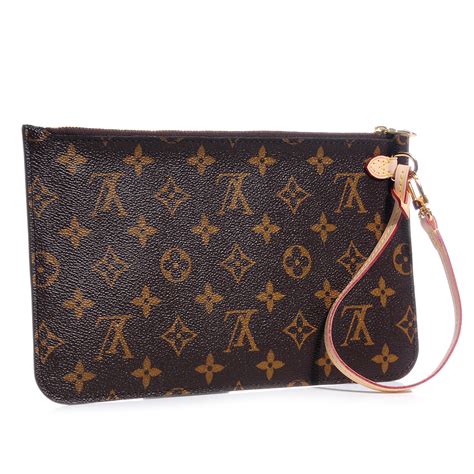 louis vuitton monogram pochette clutch bag|Louis Vuitton Pochette wallet.